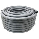 Tubería flexible Liquid Tight de 1", acero galvanizado con PVC, rollo de 30 m, Color Gris